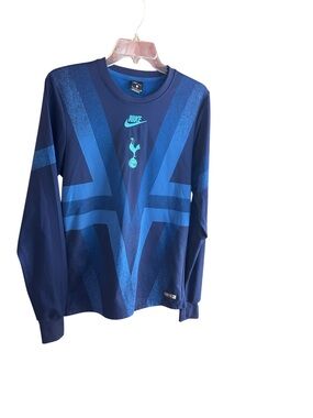 Nike Dri-Fit blue Tottenham Spurs 2019/20 training soccer jersey Size S